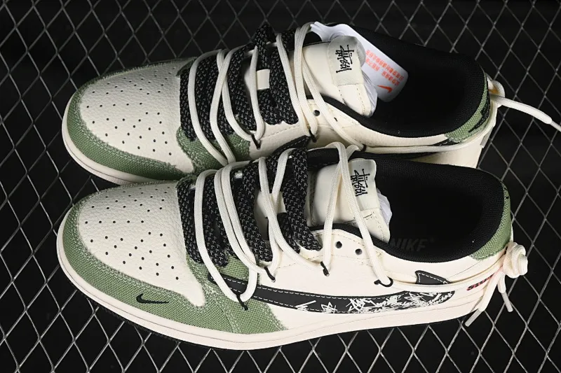 All categories Air Jordan Jordan series basketball shoes Air Jordan 1 Low high-end customized low-top sneakers Travis Scott x Fragment Design x Air Jordan 1 Low OG SP AJ1 Stussi co-branded beige canvas drawstring low-top cultural casual sneakers DM6868-102